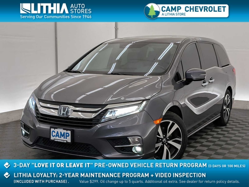 Used 2020 Honda Odyssey Elite Van
