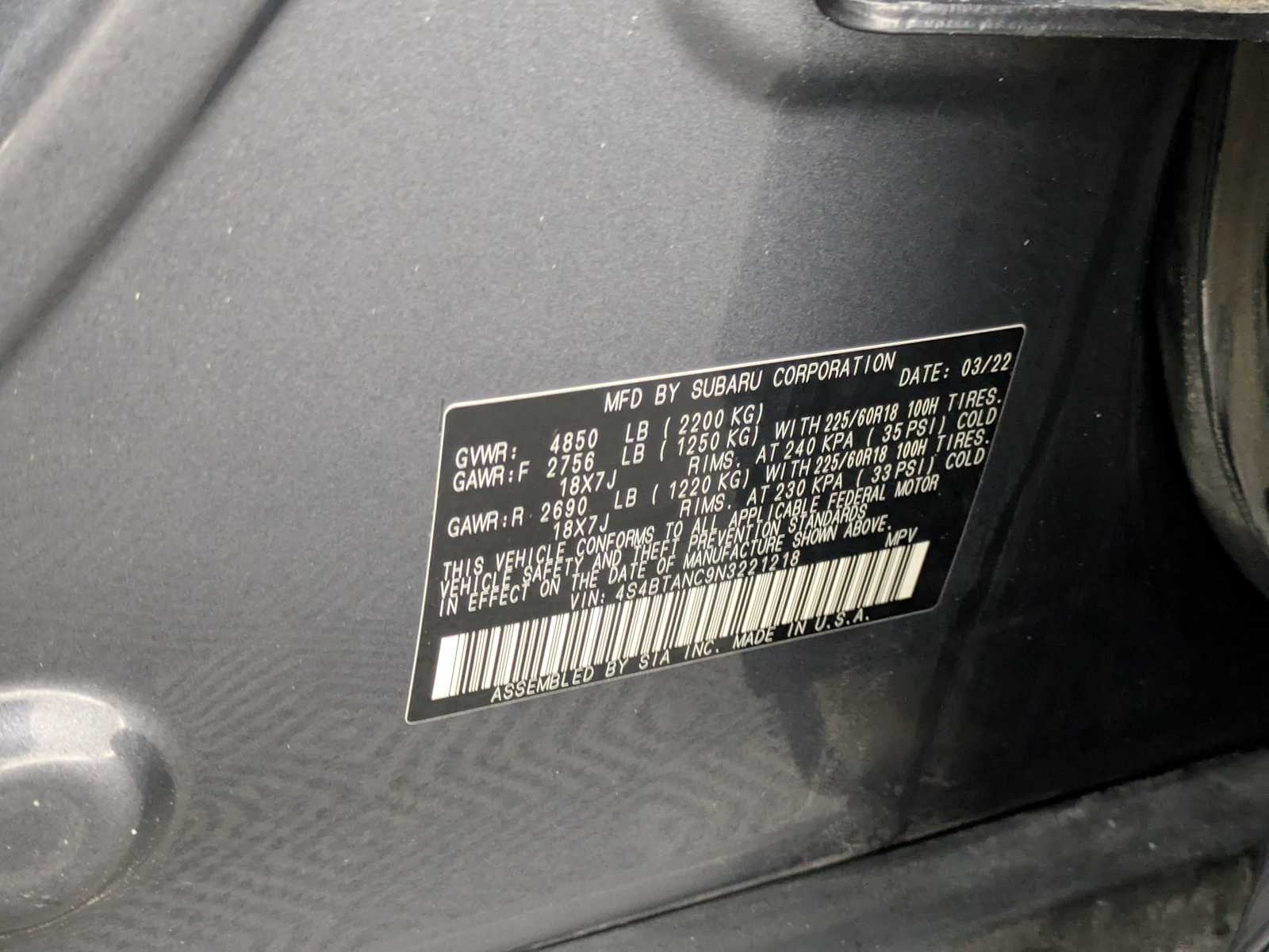 Thumbnail: 2022 Subaru Outback - 37