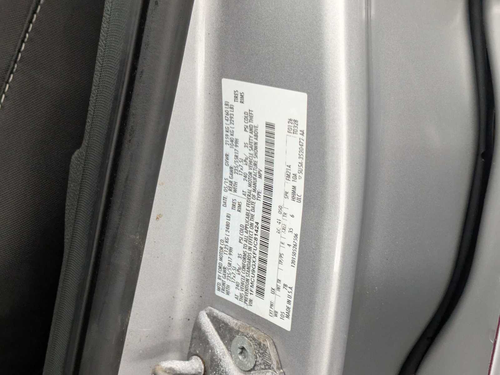 Thumbnail: 2015 Ford Escape - 34