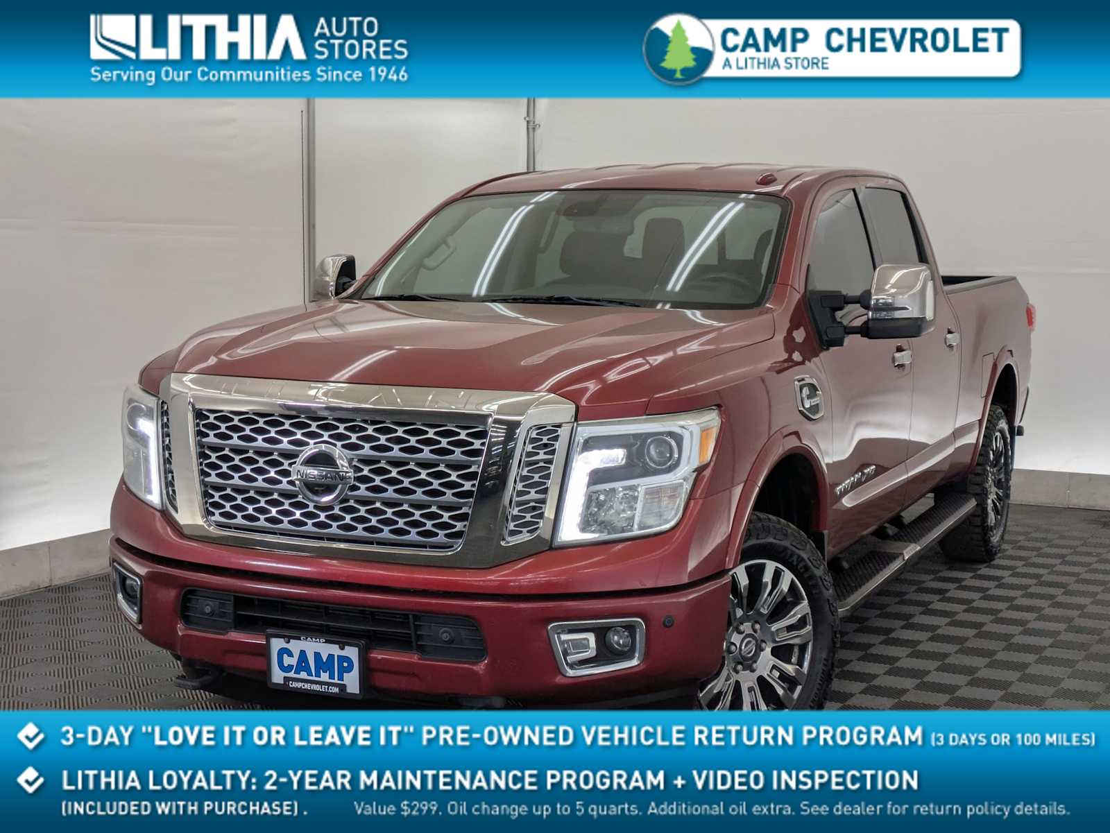 2016 Nissan Titan Platinum Reserve -
                  Spokane, WA