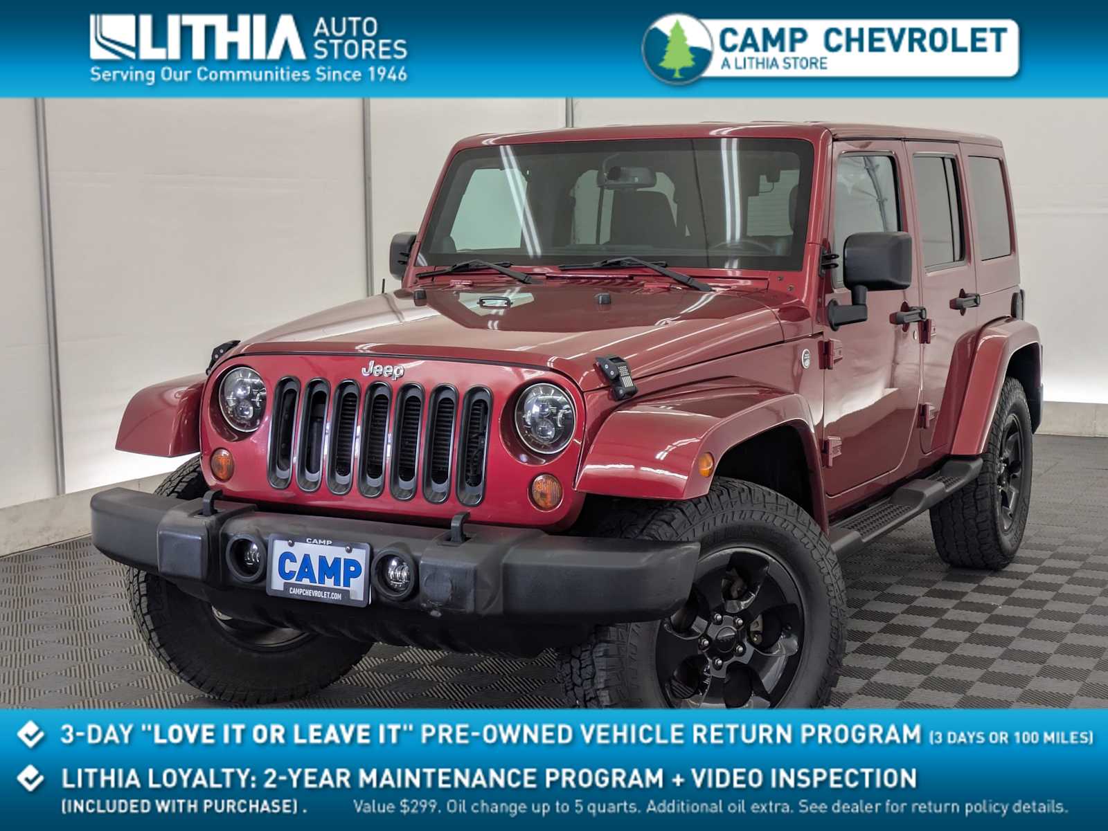2013 Jeep Wrangler Unlimited Sahara -
                  Spokane, WA