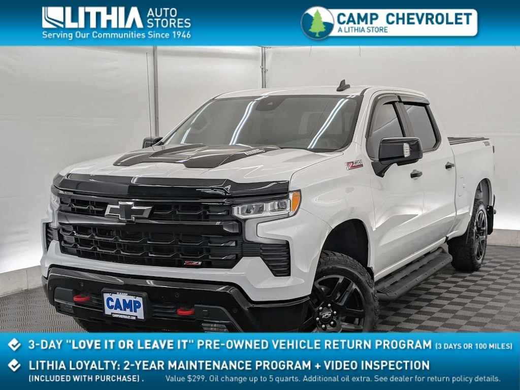 Used 2024 Chevrolet Silverado 1500 LT Trail Boss Truck Crew Cab