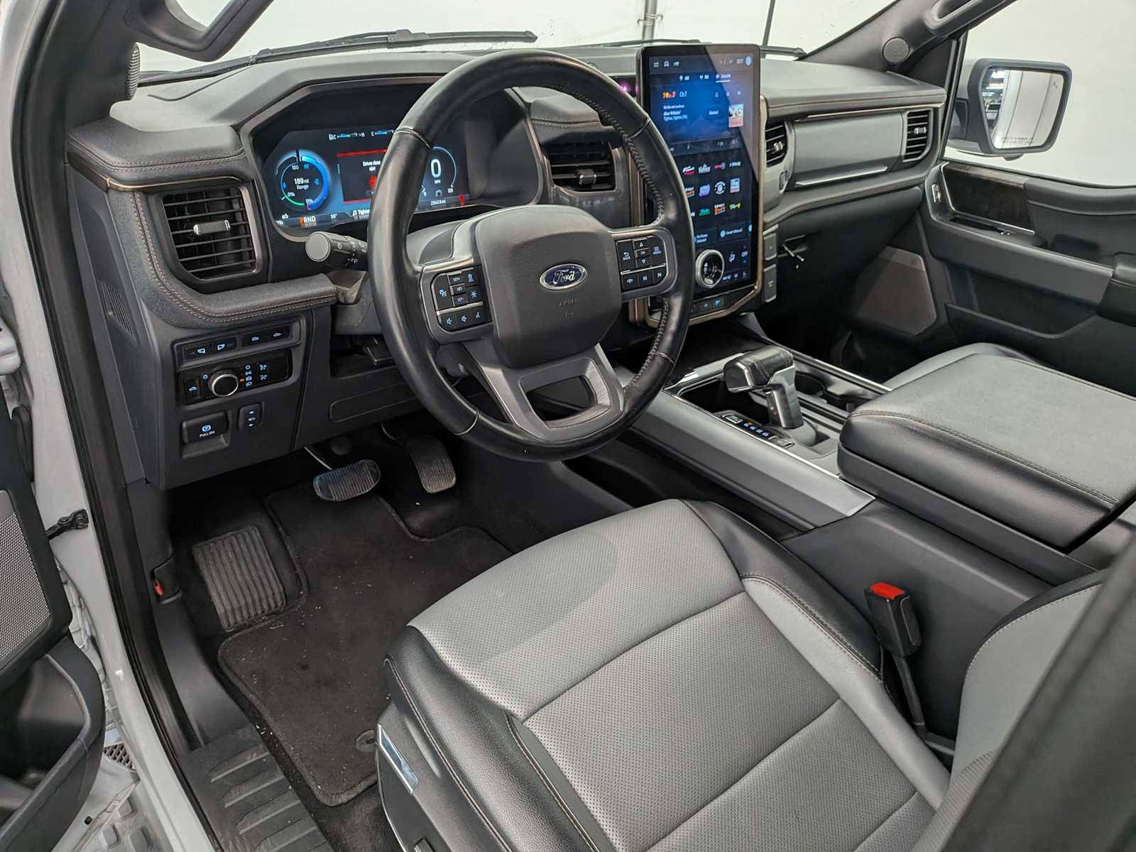 Used 2023 Ford F-150 Lightning Lariat with VIN 1FTVW1EL0PWG18617 for sale in Spokane, WA