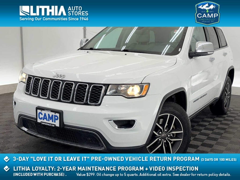 Used 2021 Jeep Grand Cherokee Limited SUV