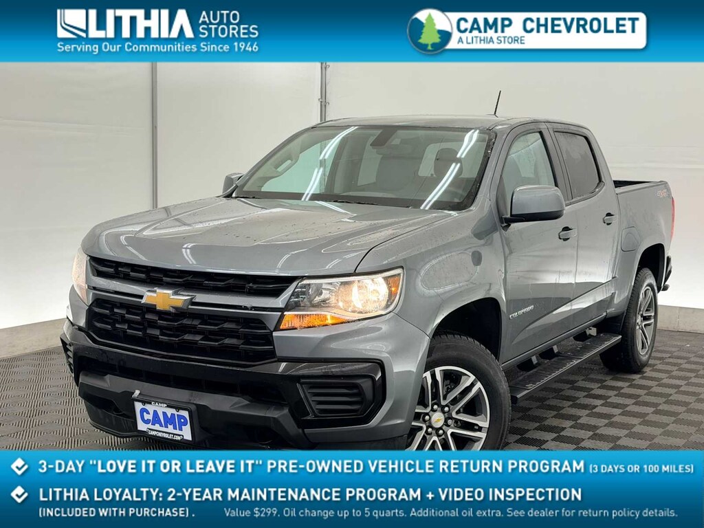 Used 2021 Chevrolet Colorado WT Truck Crew Cab