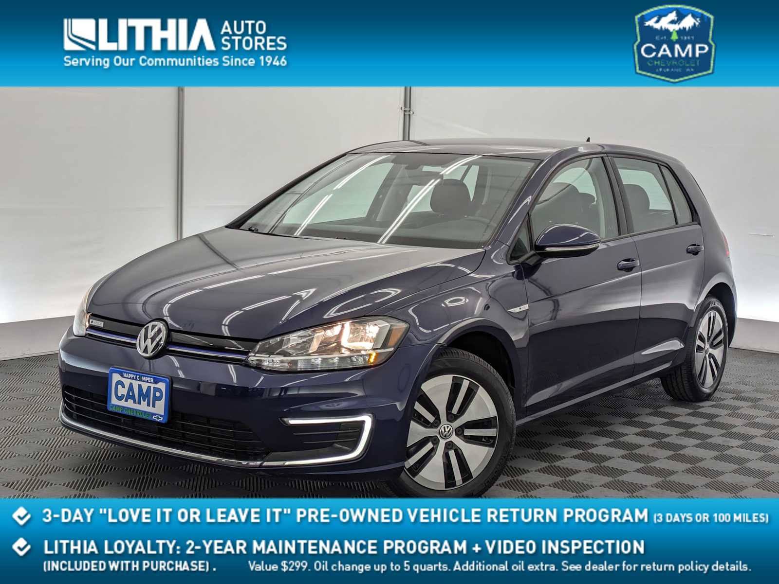 2019 Volkswagen e-Golf SE -
                  Spokane, WA