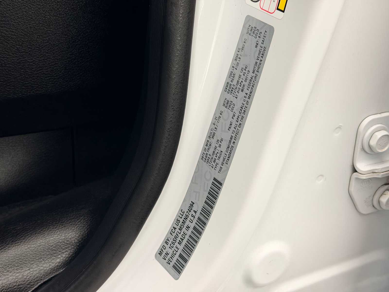 Thumbnail: 2021 RAM 1500 - 36