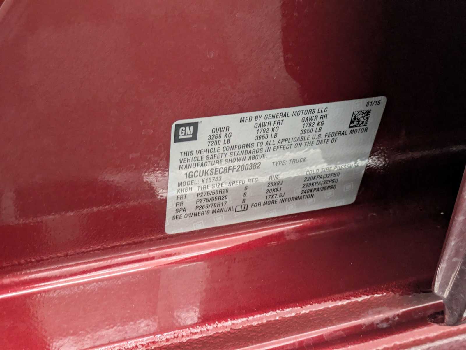 Thumbnail: 2015 Chevrolet Silverado 1500 - 37