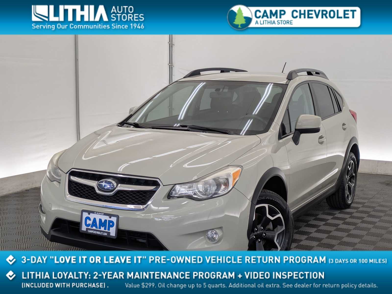 2013 Subaru XV Crosstrek Limited -
                  Spokane, WA