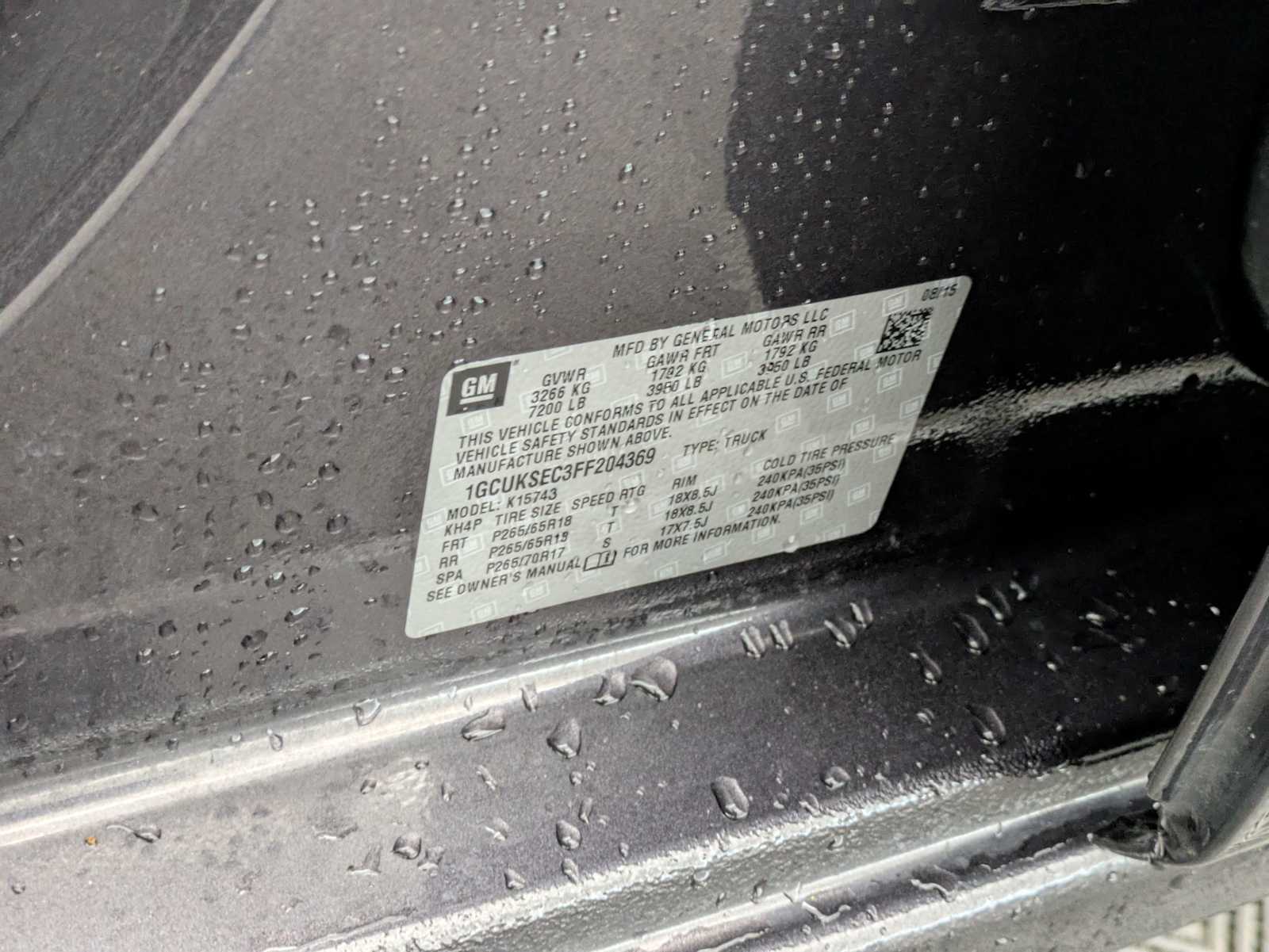 Thumbnail: 2015 Chevrolet Silverado 1500 - 36