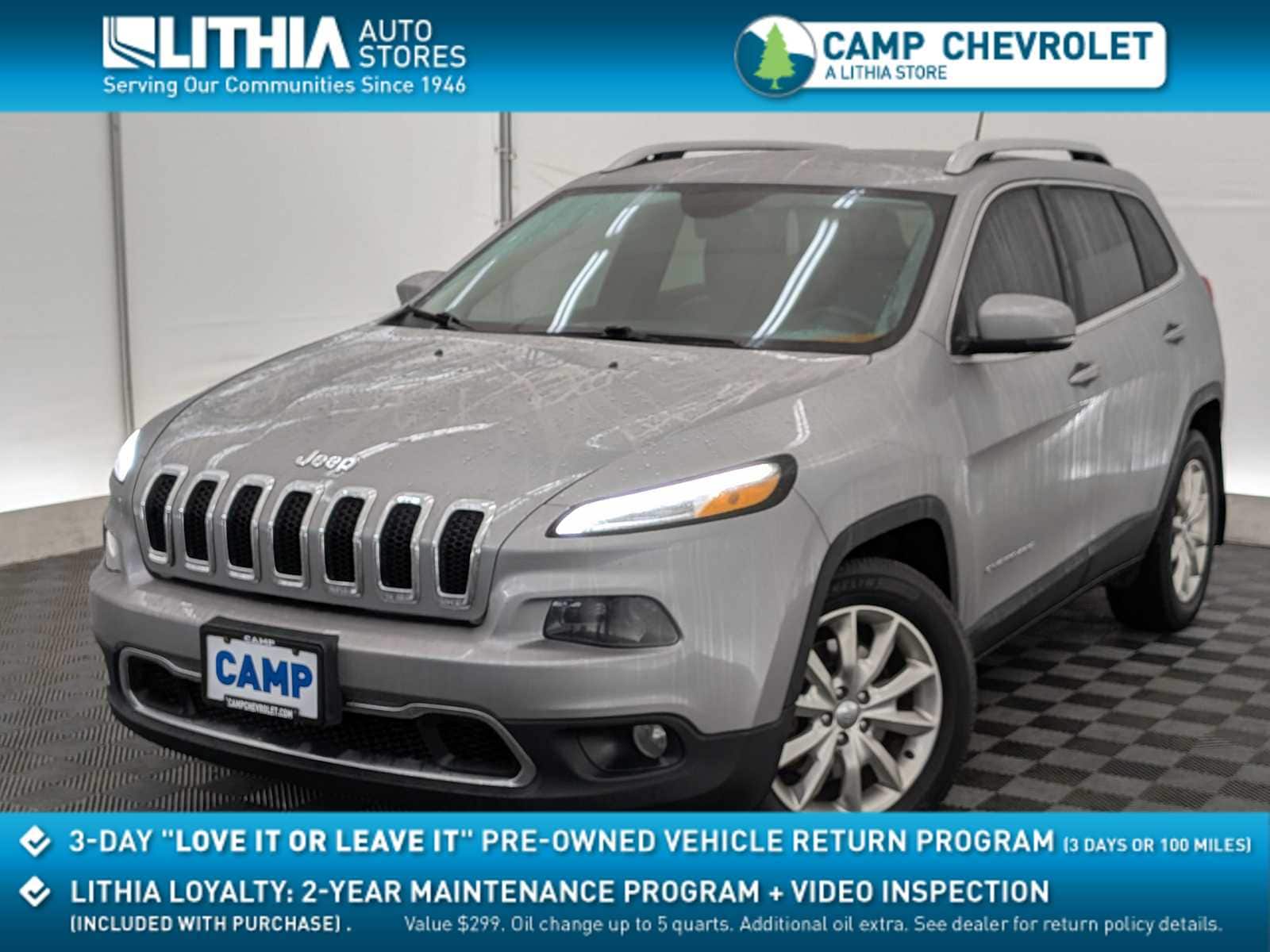 2016 Jeep Cherokee Limited Edition -
                  Spokane, WA