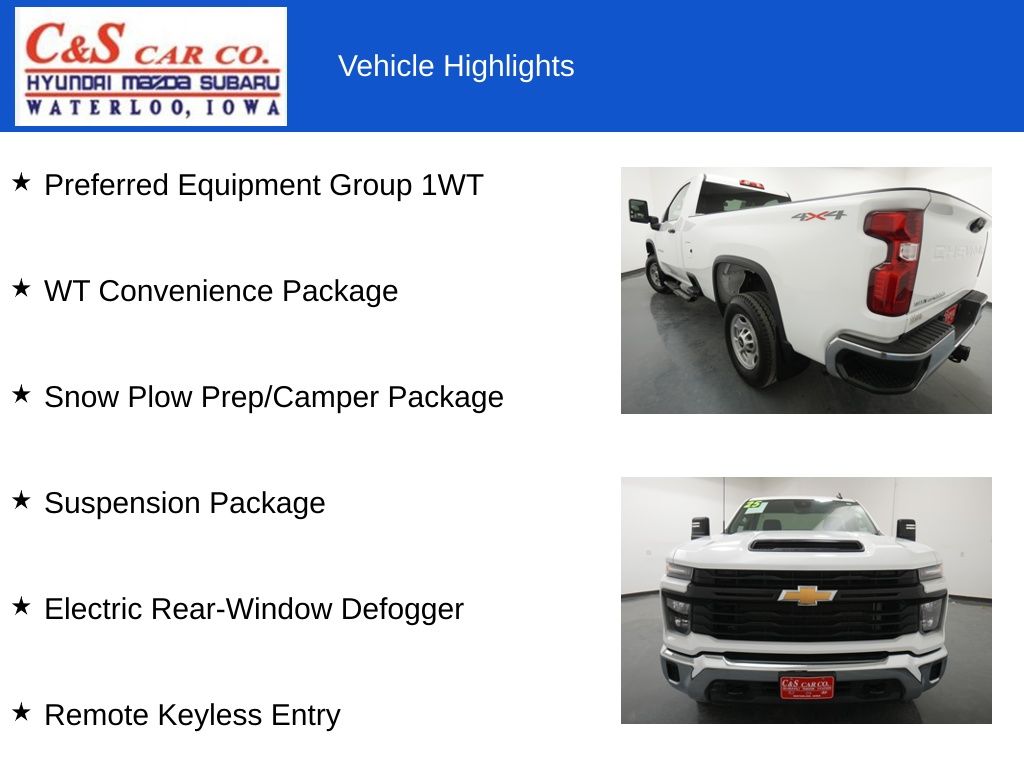 2025 Chevrolet Silverado 2500HD Work Truck - Photo 7