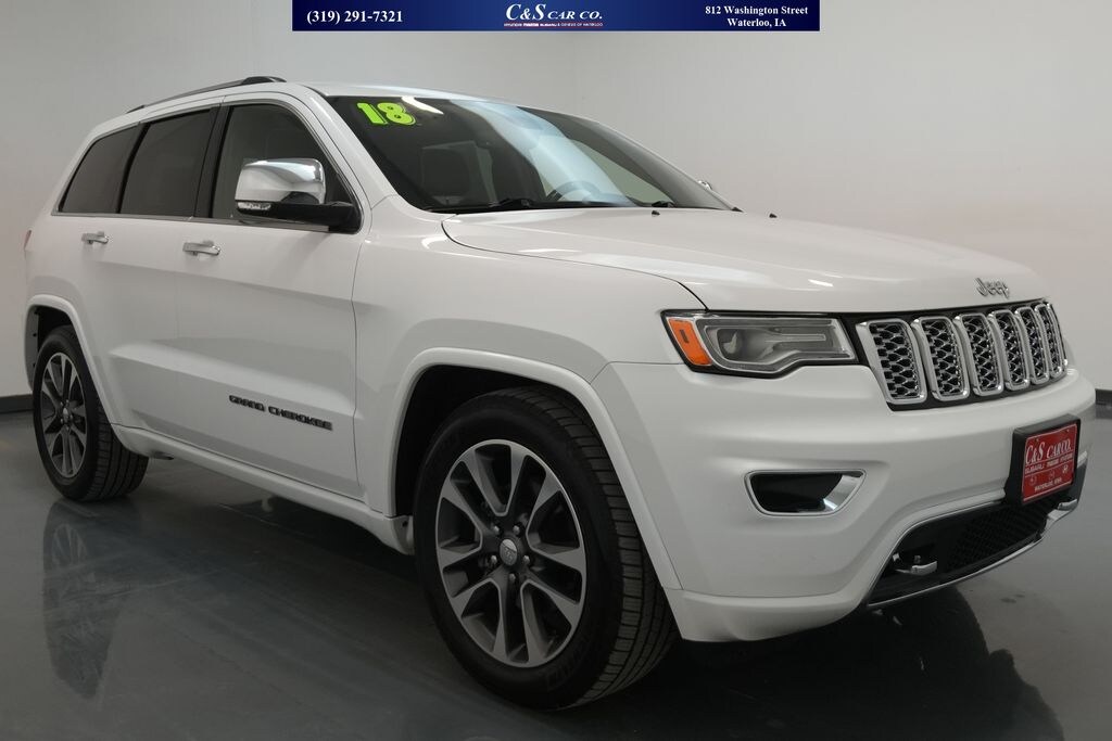 Used 2018 Jeep Grand Cherokee Overland 4x4 SUV