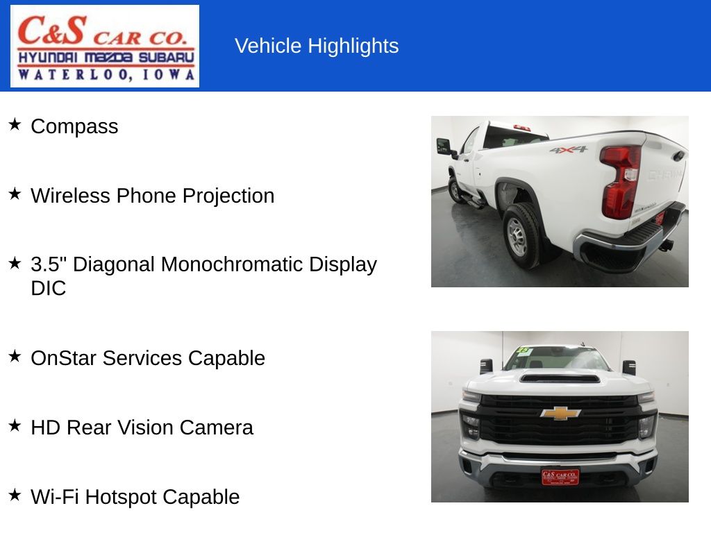 2025 Chevrolet Silverado 2500HD Work Truck - Photo 32