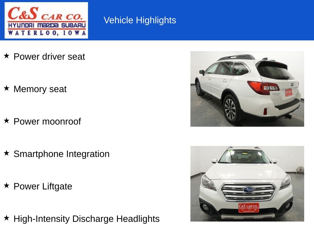 2017 Subaru Outback Limited - Photo 13