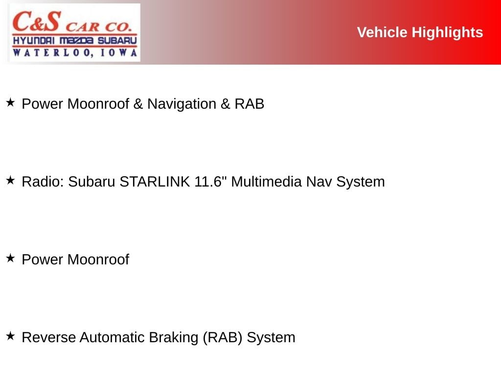 Used 2024 Subaru Outback Wilderness SUV