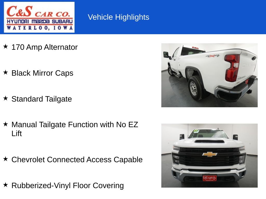 2025 Chevrolet Silverado 2500HD Work Truck - Photo 26