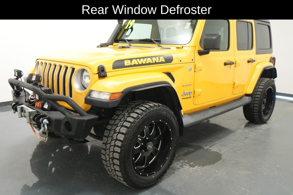 Used 2019 Jeep Wrangler Unlimited Sahara 4x4 SUV
