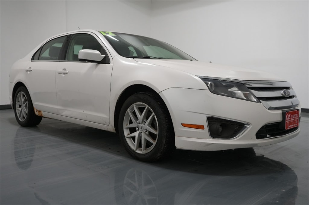 Used 2012 Ford Fusion SEL with VIN 3FAHP0JG6CR117358 for sale in Waterloo, IA