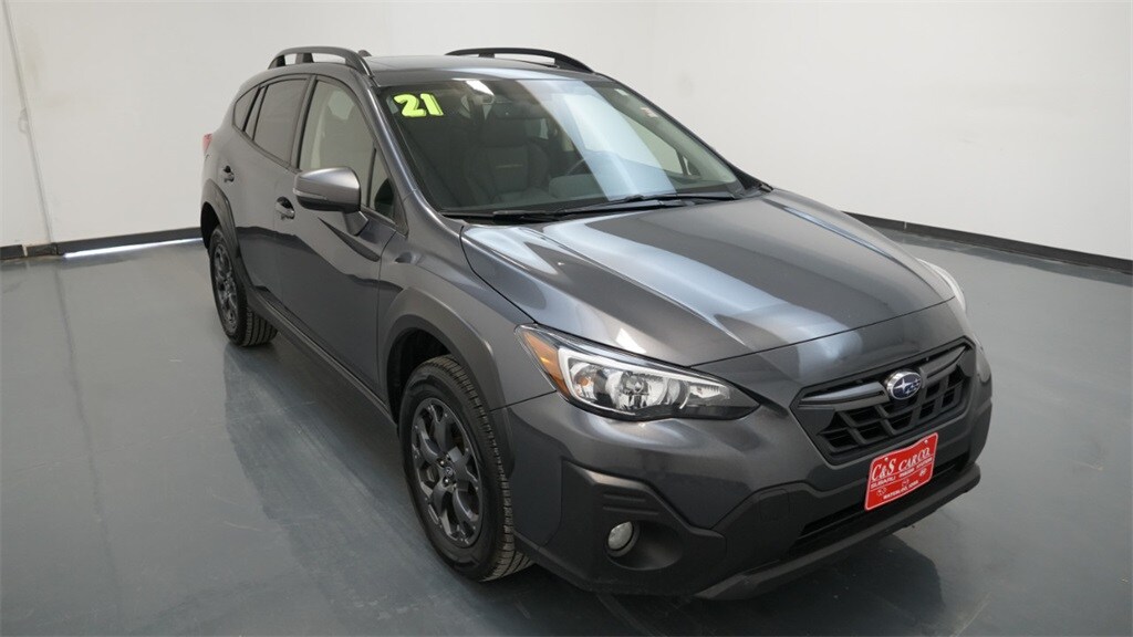 Used 2021 Subaru Crosstrek Sport with VIN JF2GTHSC9MH279842 for sale in Waterloo, IA