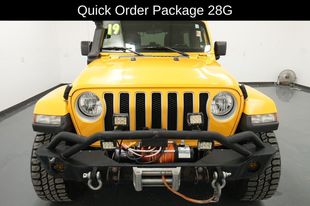 Used 2019 Jeep Wrangler Unlimited Sahara 4x4 SUV