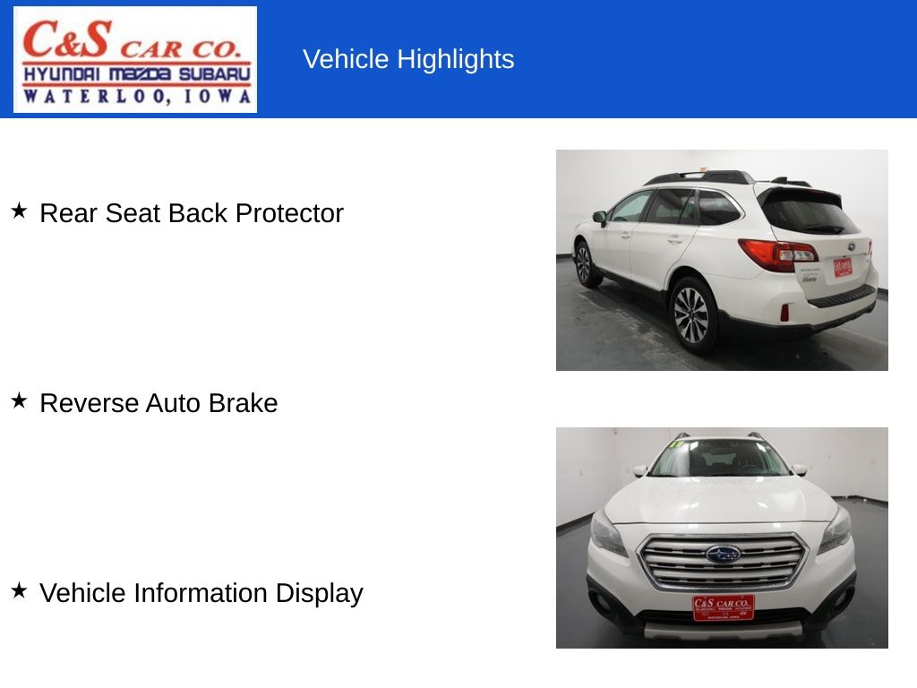 2017 Subaru Outback Limited - Photo 19