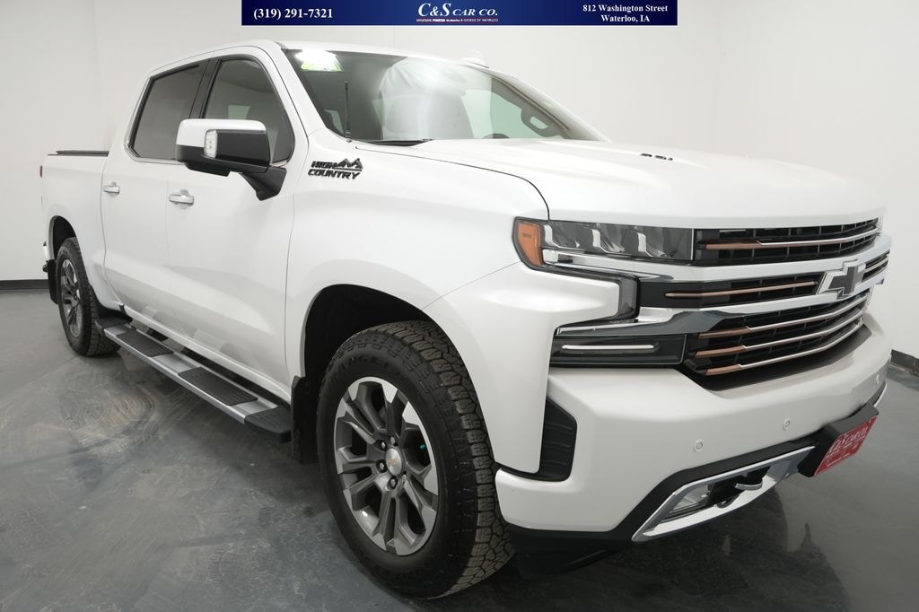 Used 2021 Chevrolet Silverado 1500 High Country Truck Crew Cab
