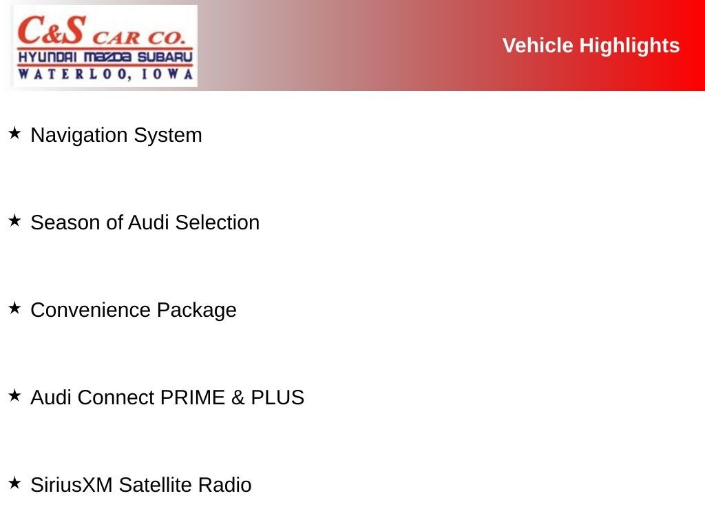 Used 2017 Audi A4 2.0T Premium Sedan