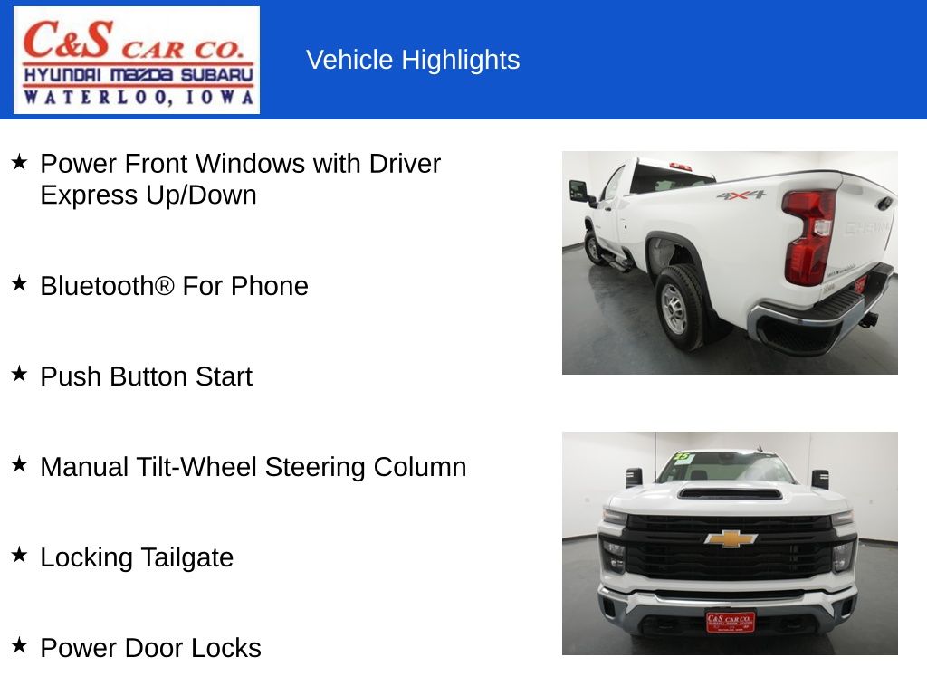 2025 Chevrolet Silverado 2500HD Work Truck - Photo 13