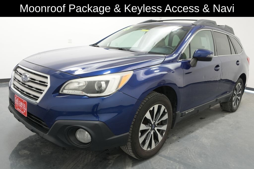Used 2015 Subaru Outback 2.5i Limited w/Moonroof/KeylessAccess/Nav/EyeSight SUV