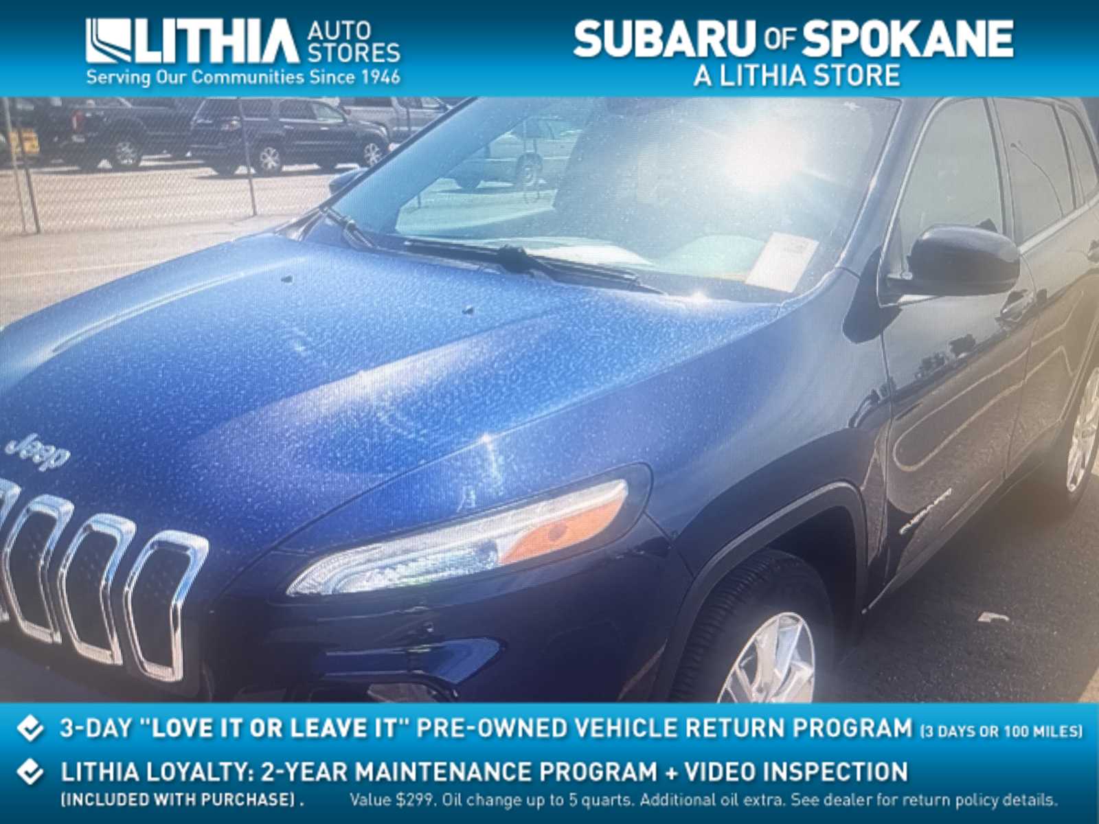 2016 Jeep Cherokee Limited Edition -
                  Spokane, WA