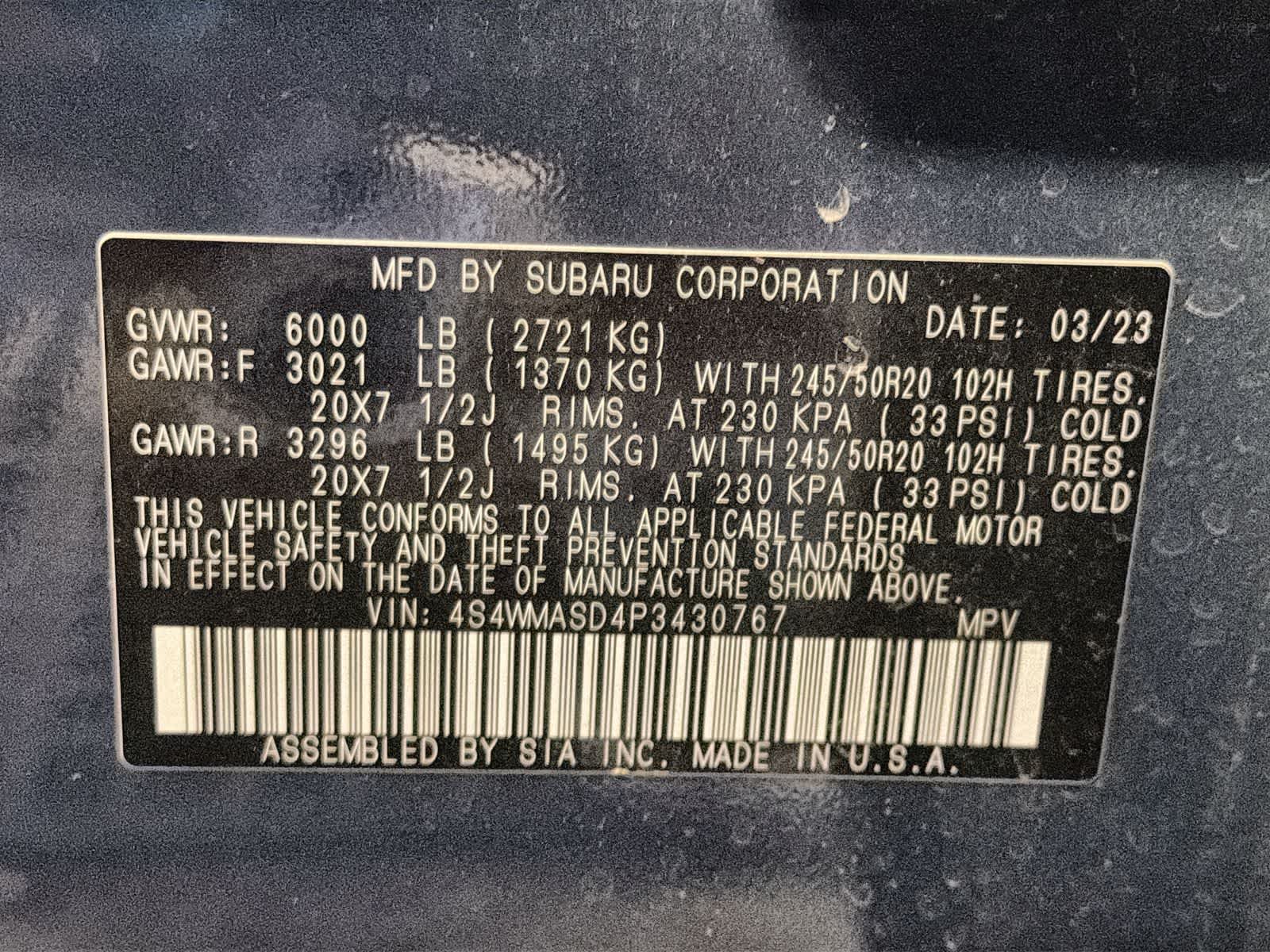 Thumbnail: 2023 Subaru Ascent - 36