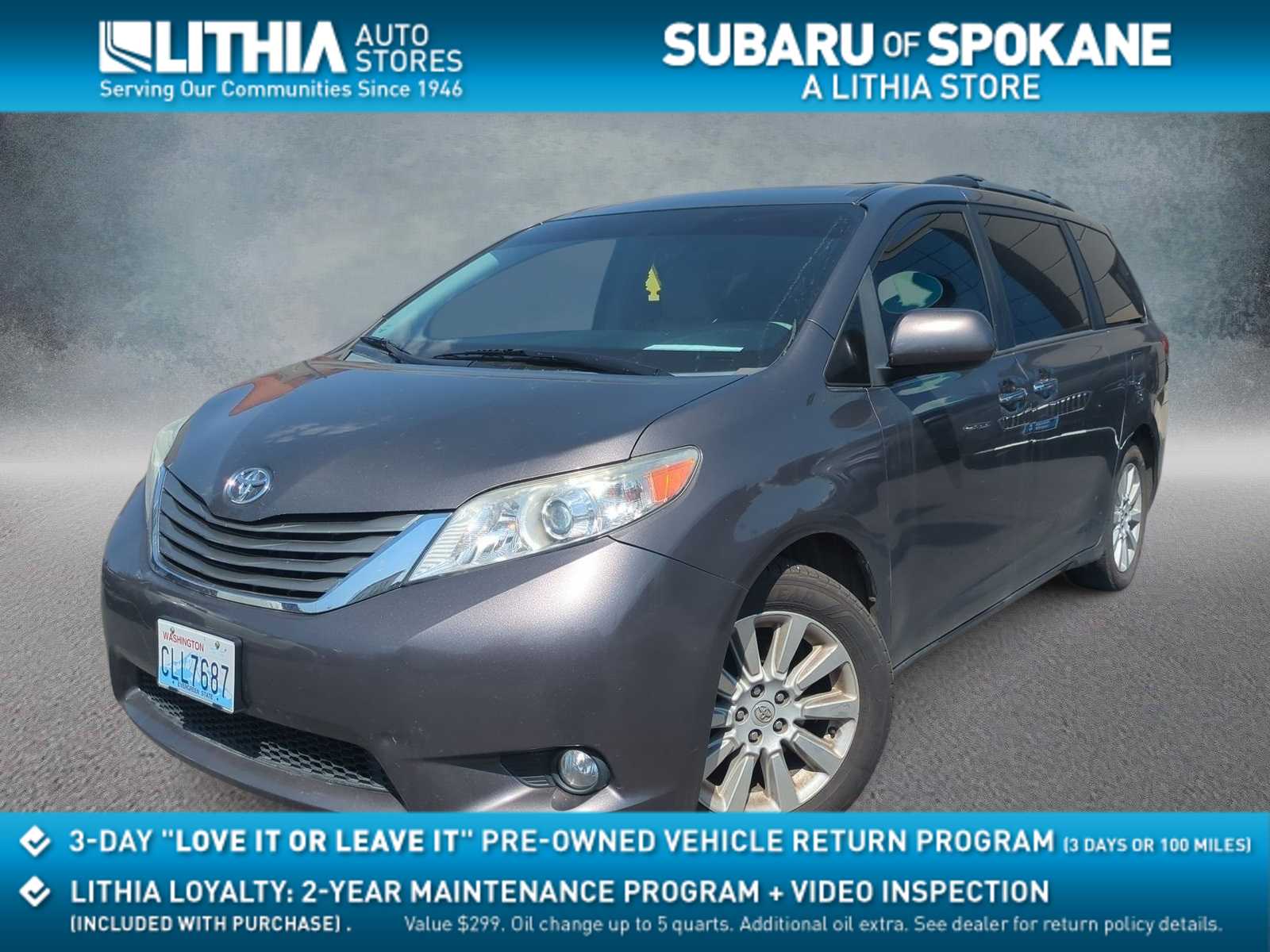 2013 Toyota Sienna XLE -
                  Spokane, WA