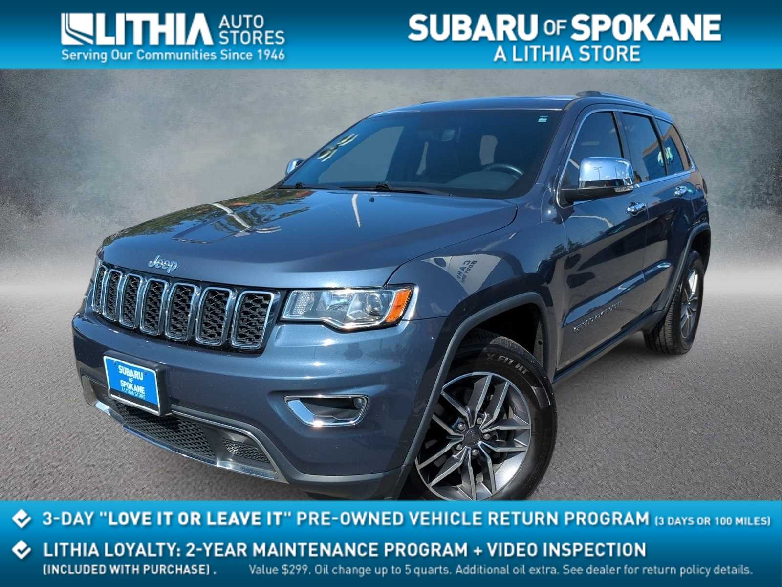 2020 Jeep Grand Cherokee Limited Edition Hero Image