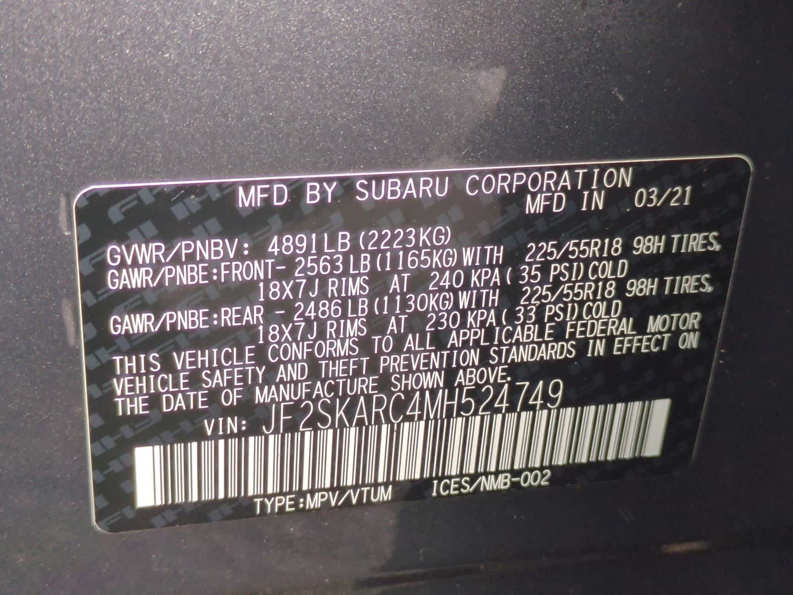 Thumbnail: 2021 Subaru Forester - 35