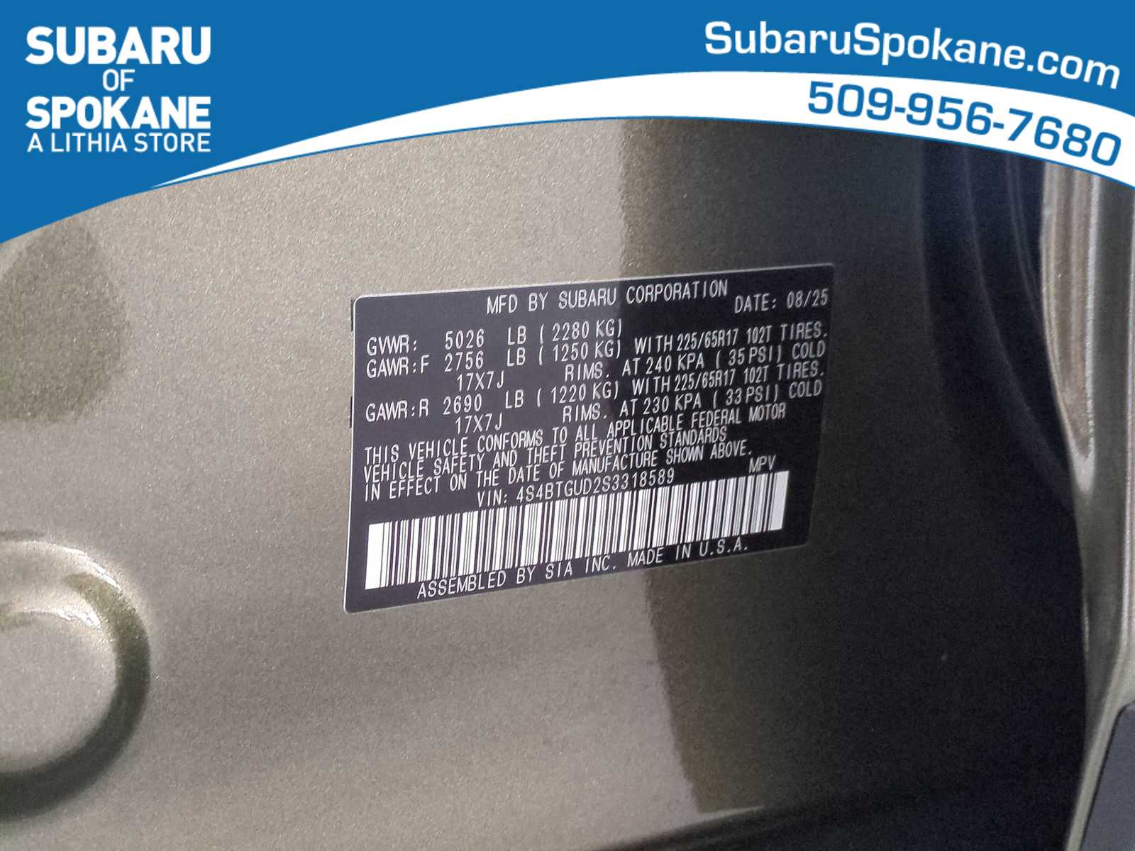 Thumbnail: 2025 Subaru Outback - 36