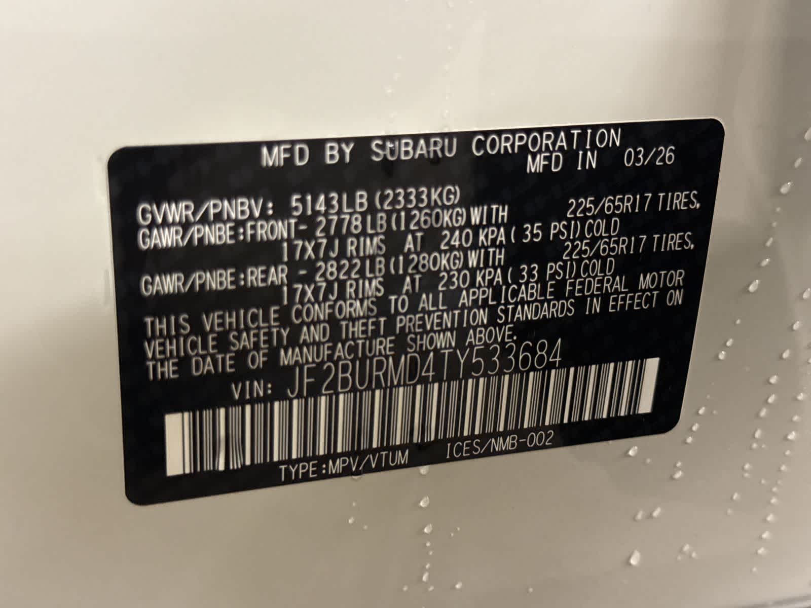 Thumbnail: 2026 Subaru Outback - 25