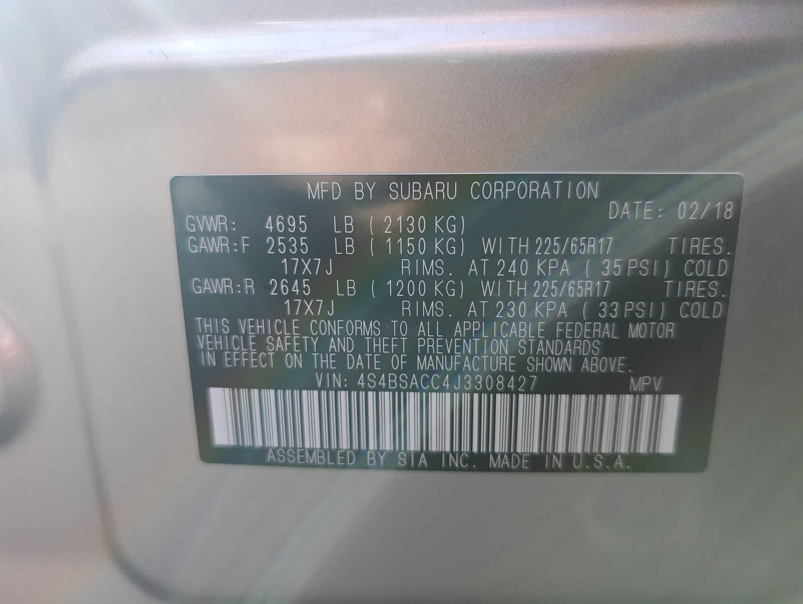 Thumbnail: 2018 Subaru Outback - 36