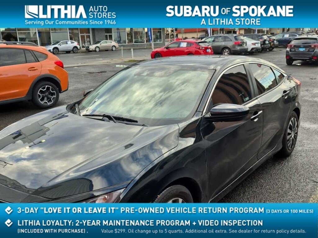 Used 2019 Honda Civic LX Sedan