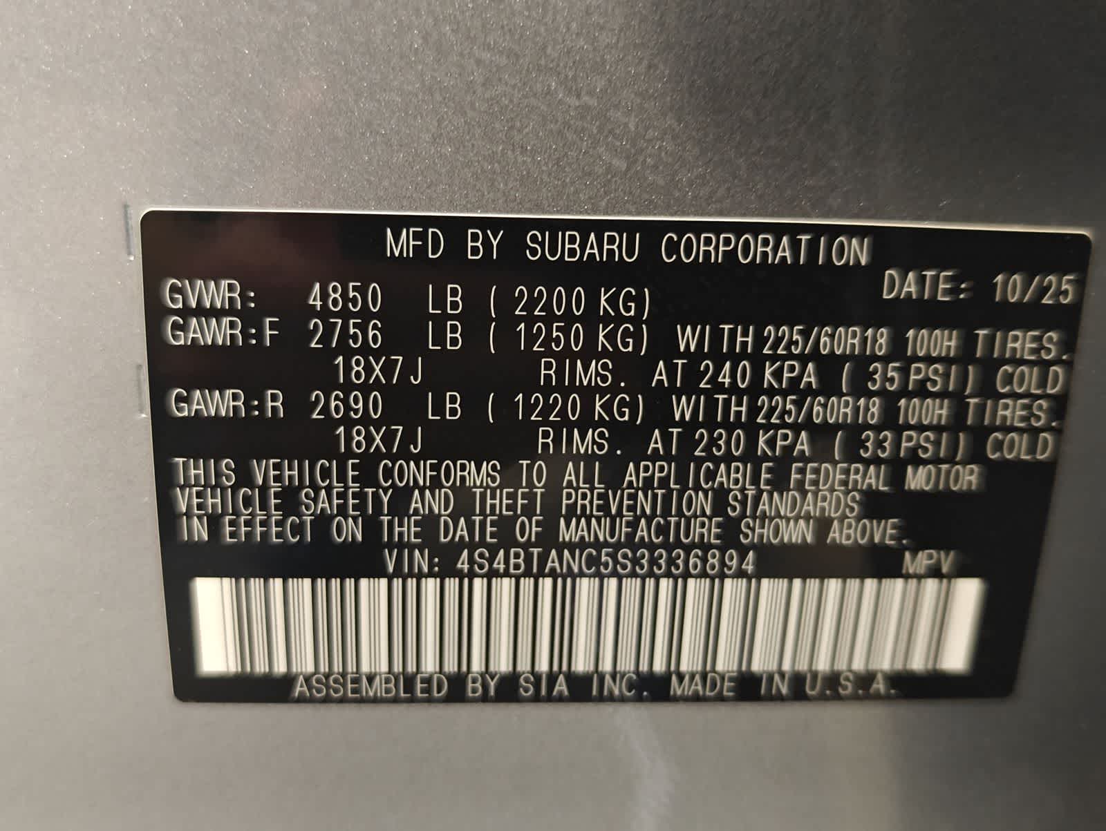 Thumbnail: 2025 Subaru Outback - 40