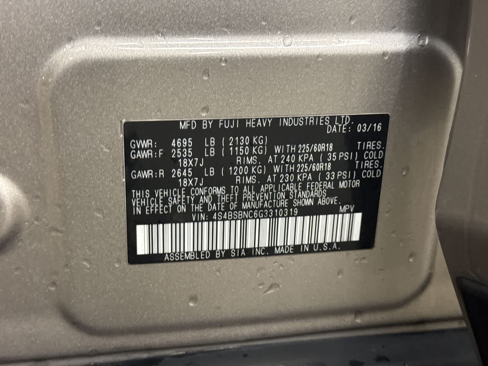 Thumbnail: 2016 Subaru Outback - 35