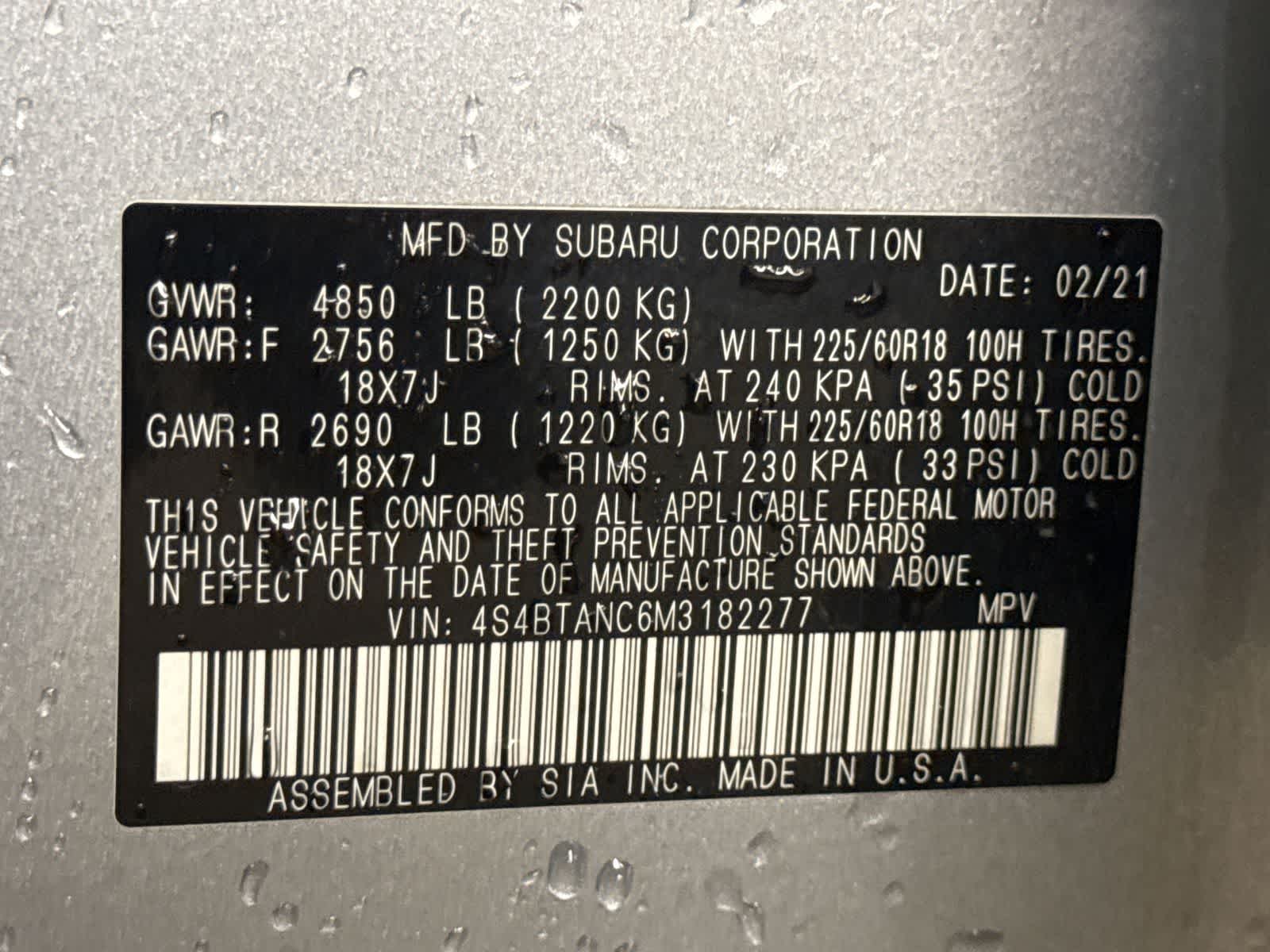 Thumbnail: 2021 Subaru Outback - 38