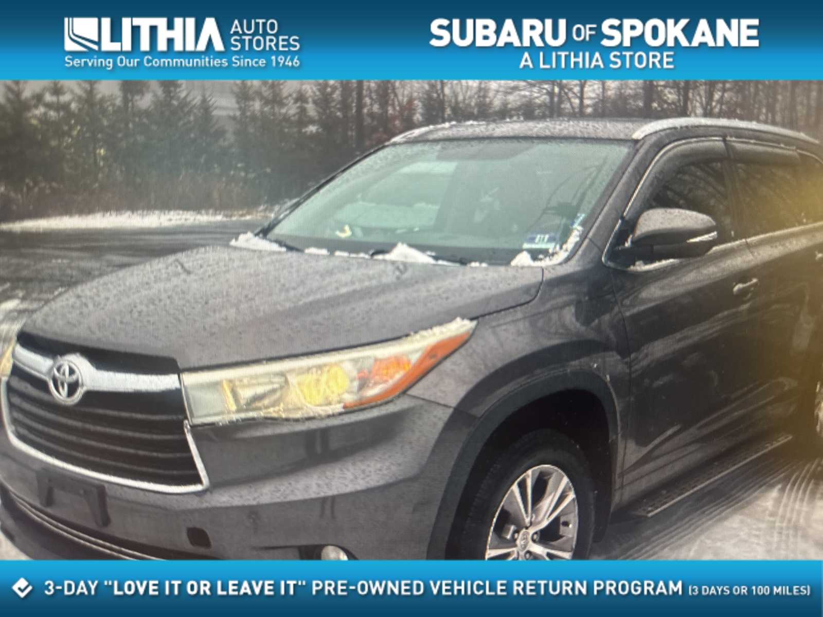 2015 Toyota Highlander XLE's photo