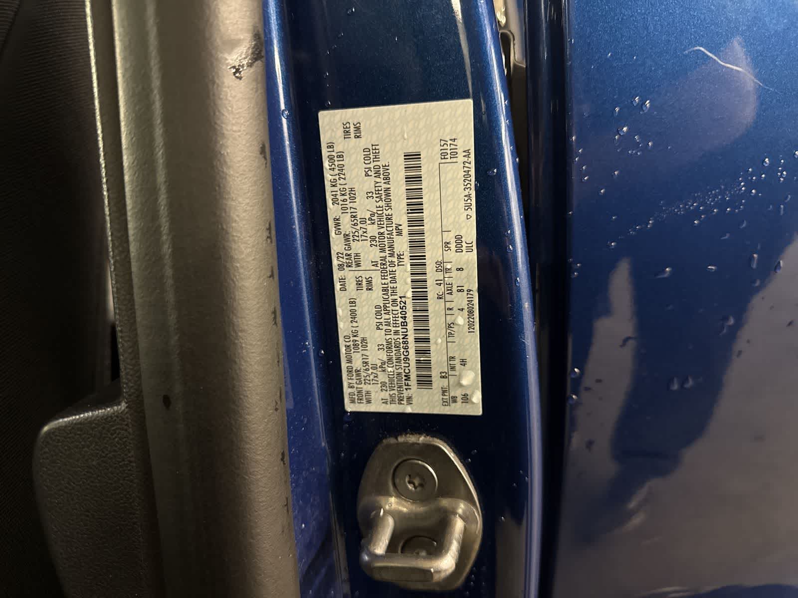 Thumbnail: 2022 Ford Escape - 32