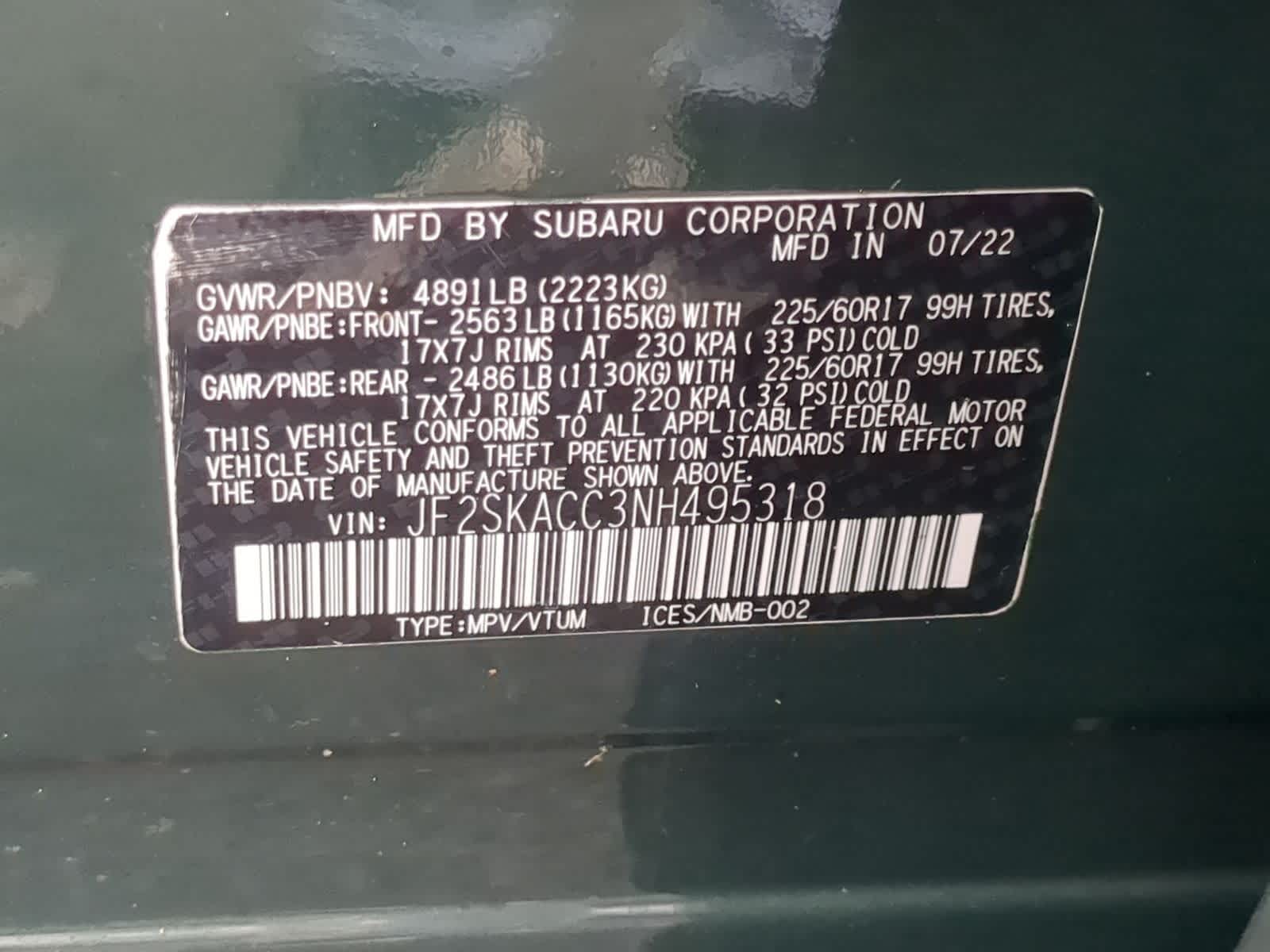 Thumbnail: 2022 Subaru Forester - 34