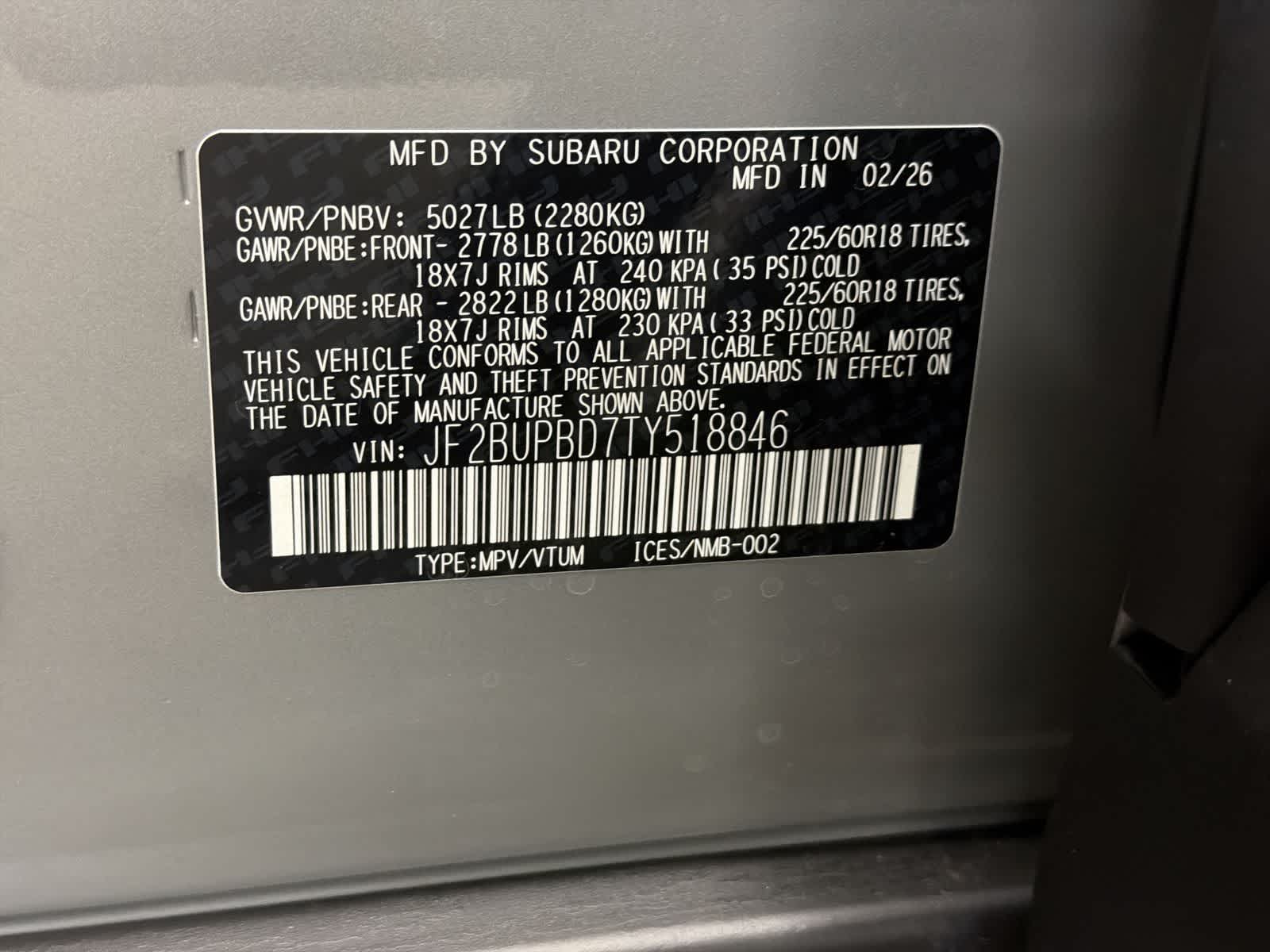 Thumbnail: 2026 Subaru Outback - 36