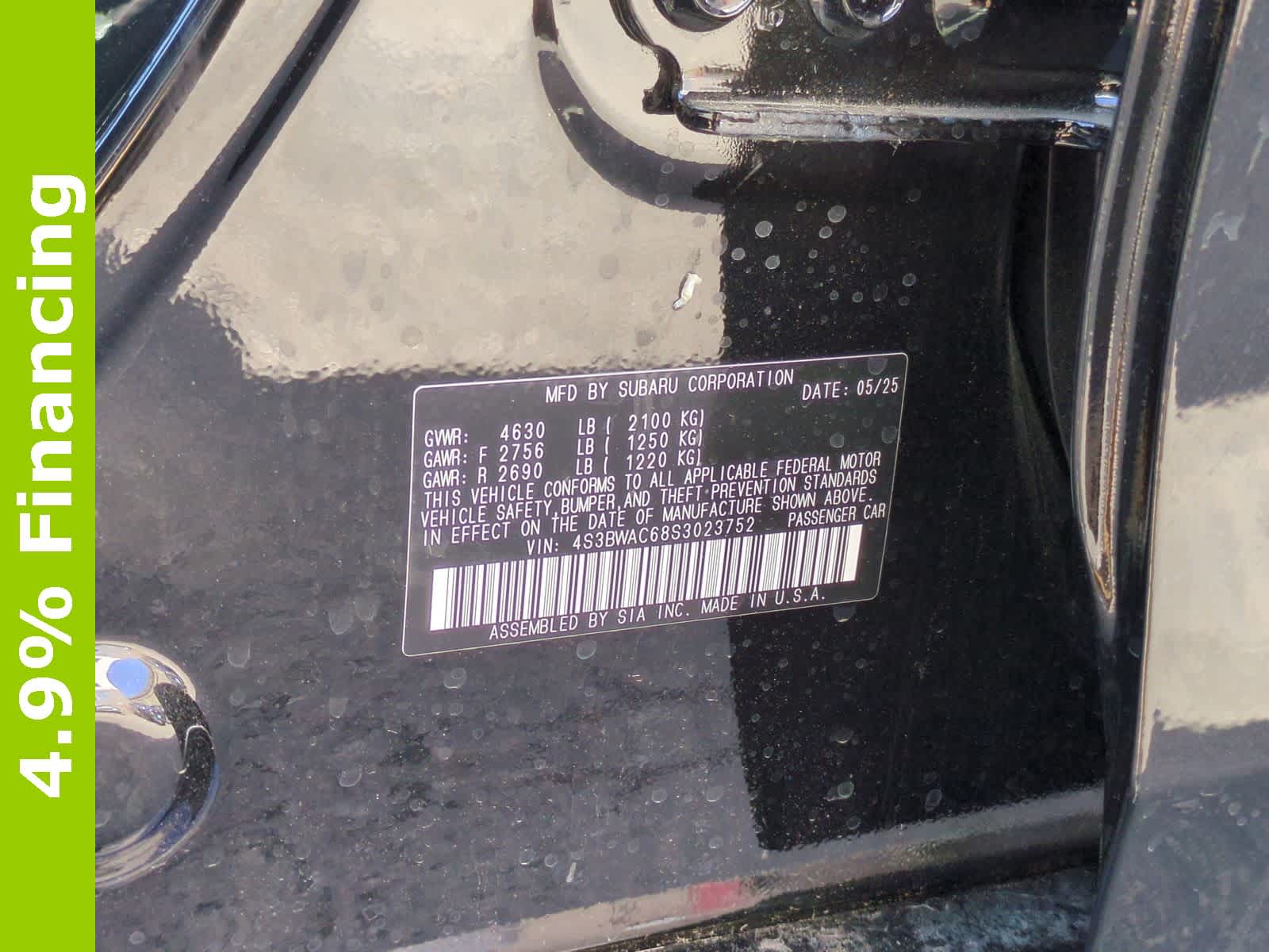 Thumbnail: 2025 Subaru Legacy - 35