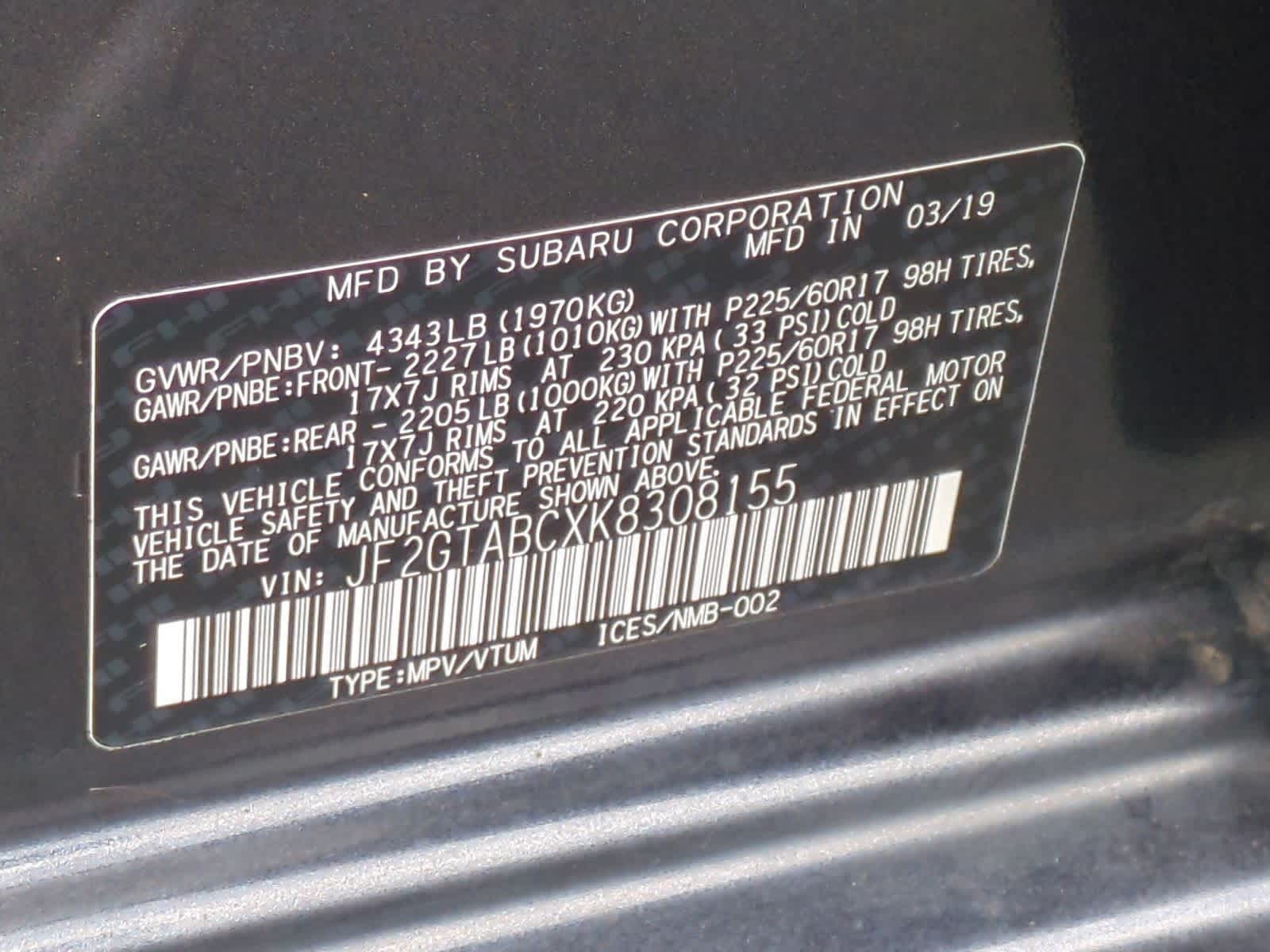 Thumbnail: 2019 Subaru Crosstrek - 34