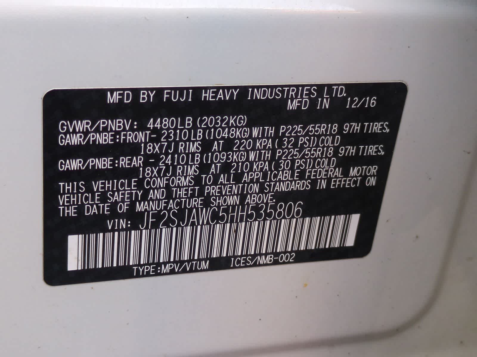 Thumbnail: 2017 Subaru Forester - 36