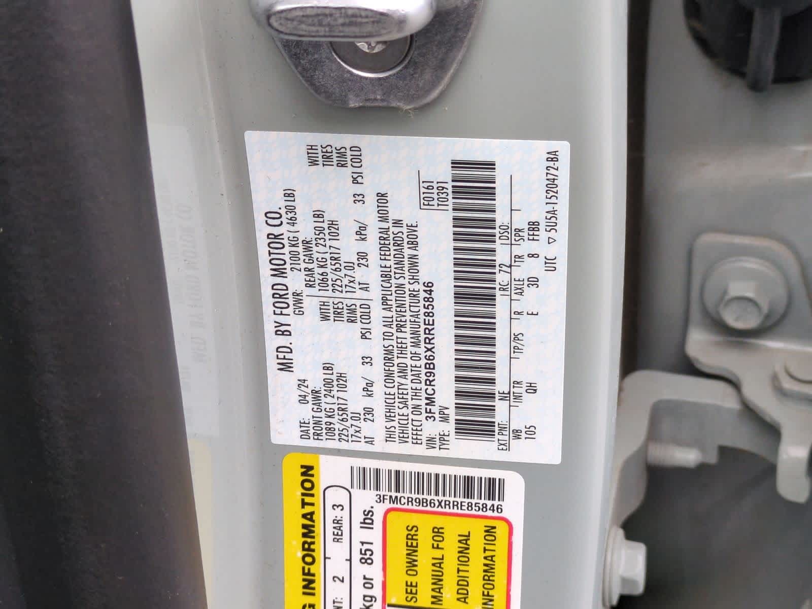 Thumbnail: 2024 Ford Bronco Sport - 34